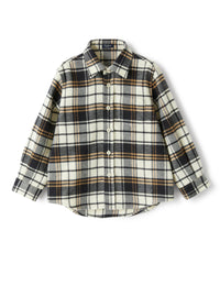 Checked flannel shirt