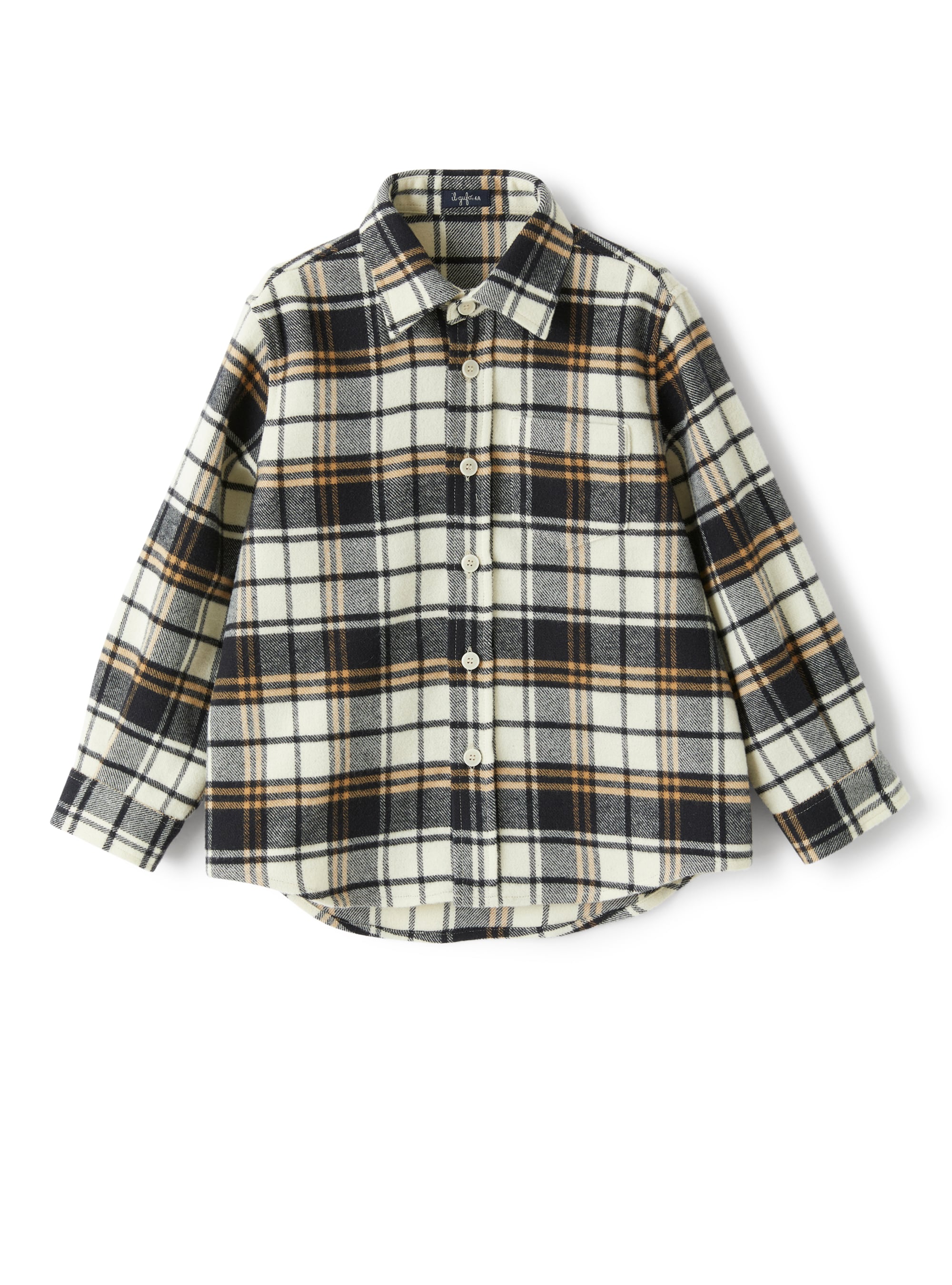 Checked flannel shirt