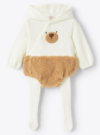 Teddy Bear Babysuit And Leggings
