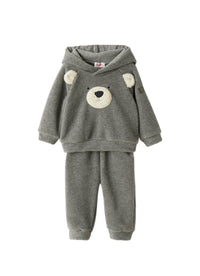 Suit In Grey Fleece
