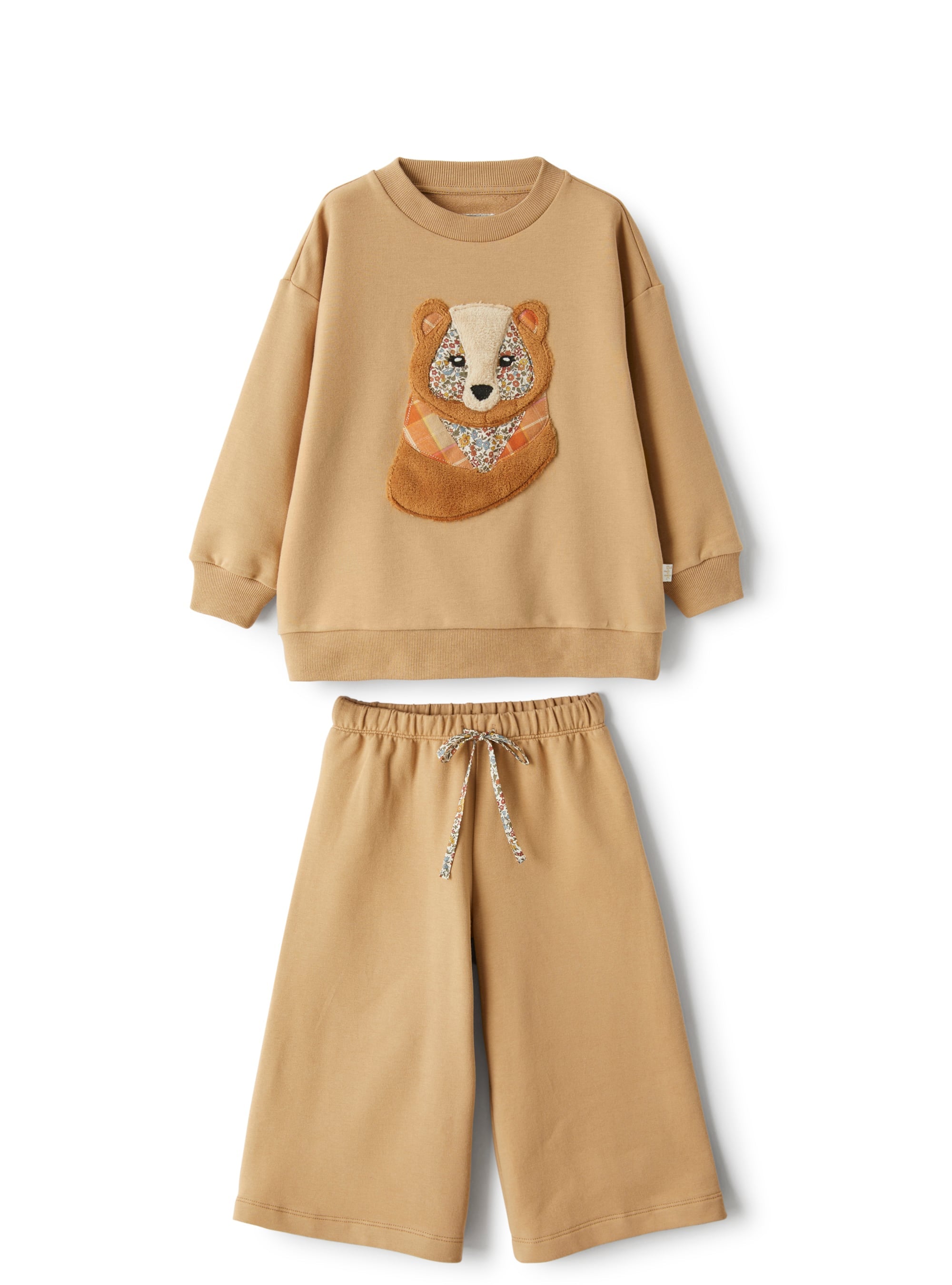 Two-piece set in fleece