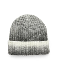 Tricot-knit hat in an alpaca-wool blend