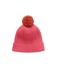 DOUBLON DEVIENT OK PICS / cappello in lana tricot con pompon