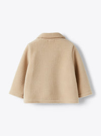 Blazer In Pile Beige