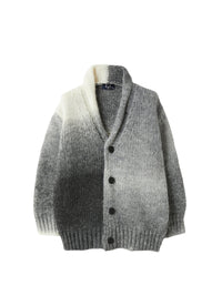 Alpaca-blend cardigan