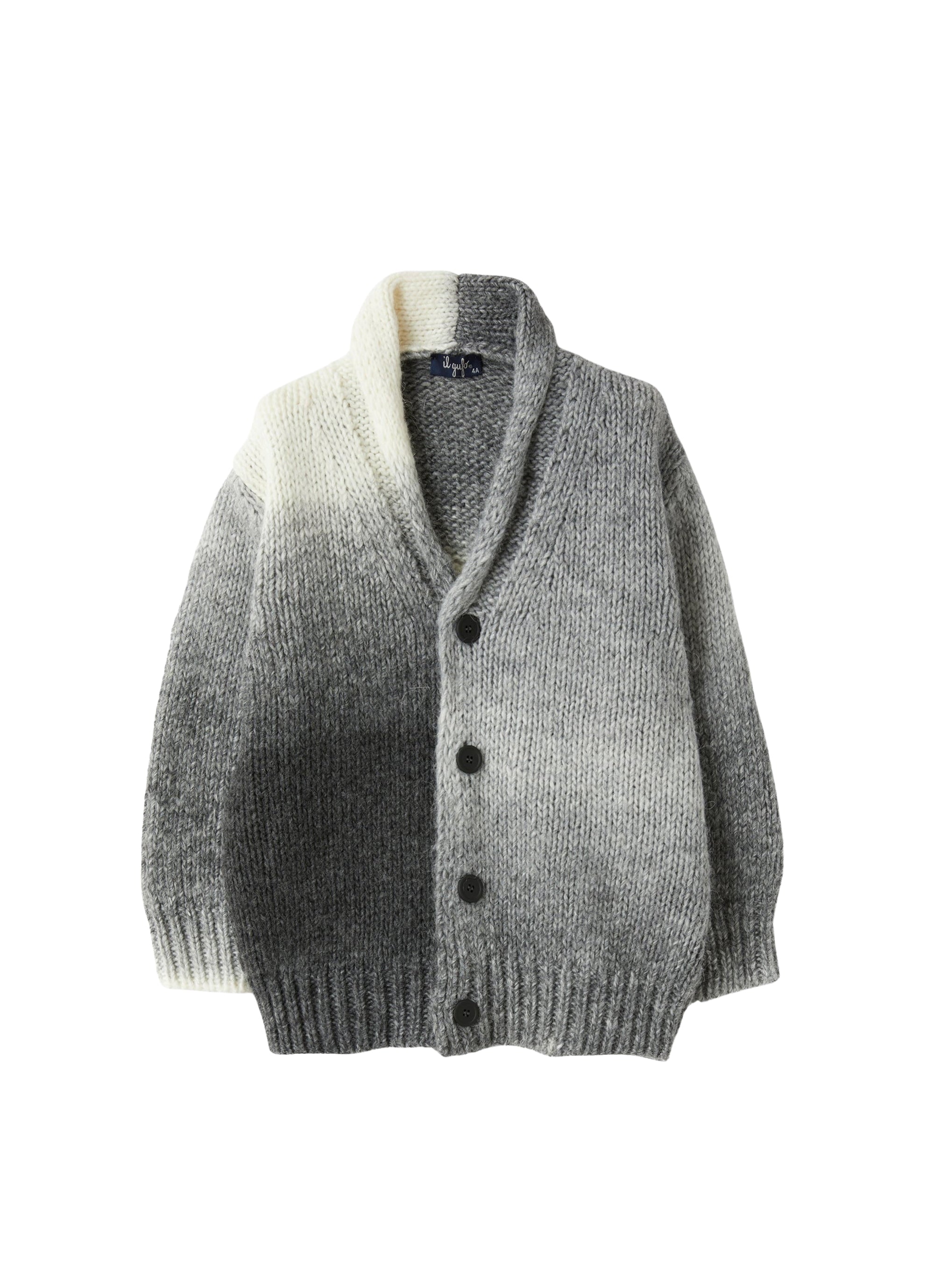 Alpaca-blend cardigan