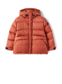 unisex down jacket in downproof nylon