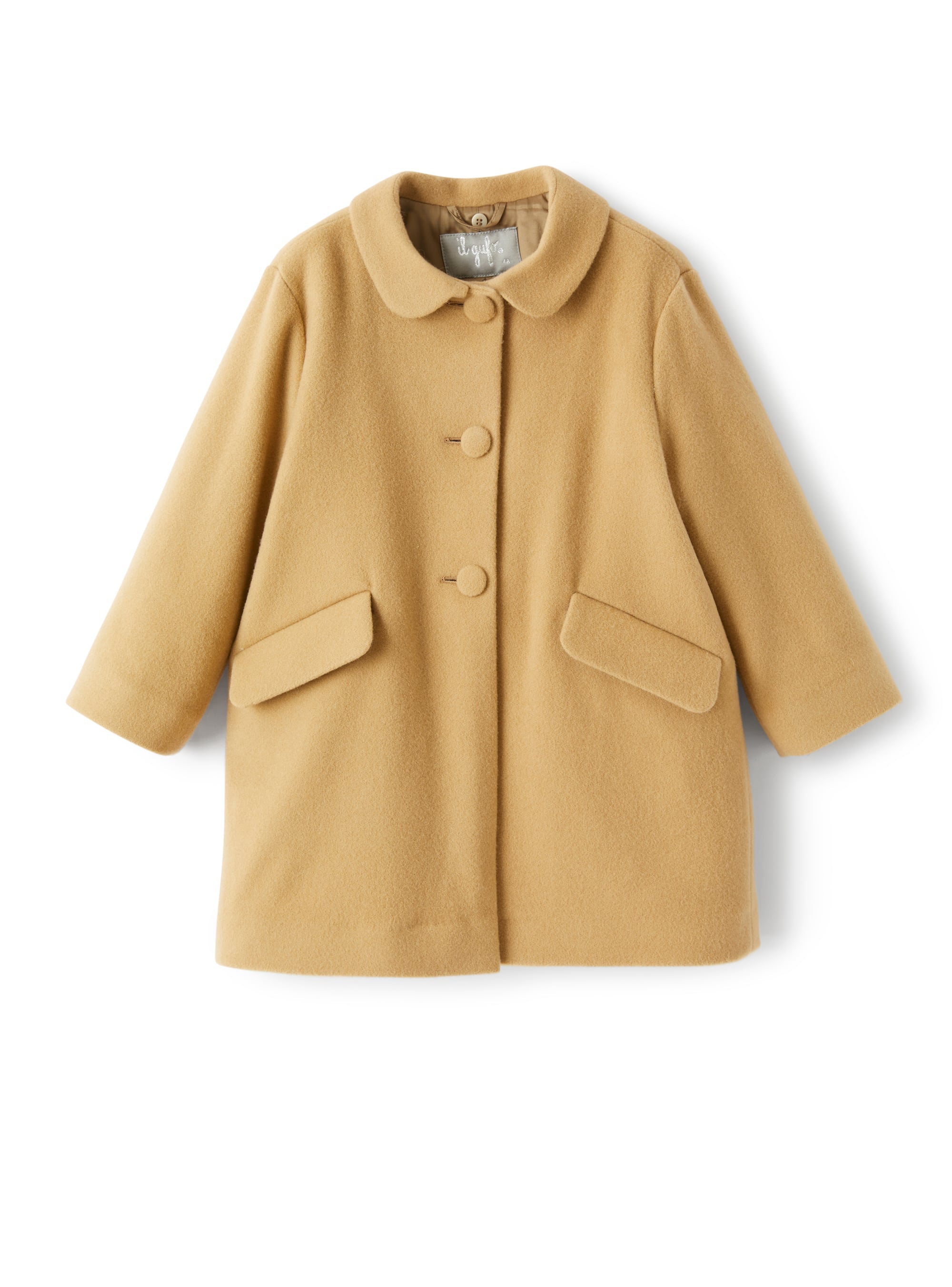 Coat in wool and cashmere