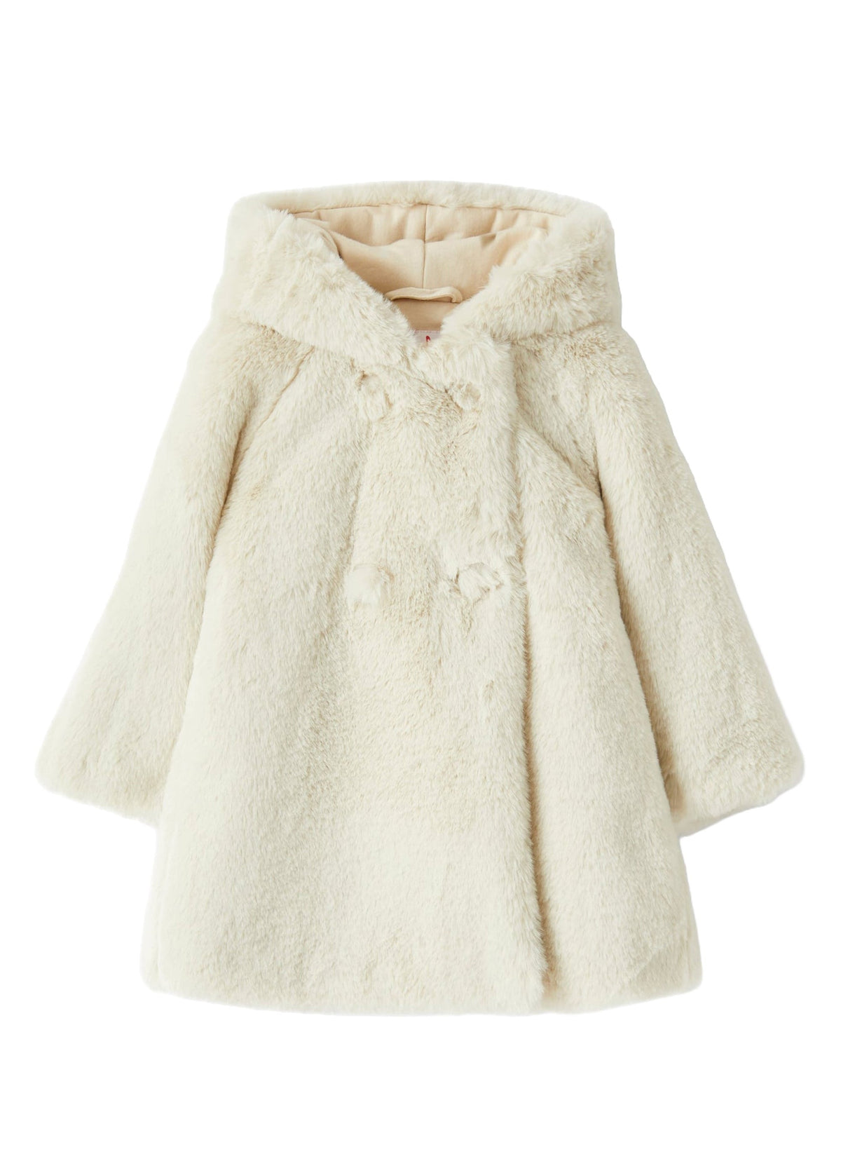 gp320pe023_111 // DOUBLON PAS FUSION /// Baby Girl’S Faux-Fur Coat