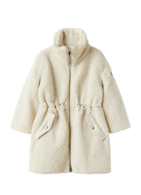 Coat In Faux Shearling With Eco-Friendly Padding