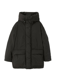 Doudoune à capuche avec rembourrage écologique Sorona® - Nero
