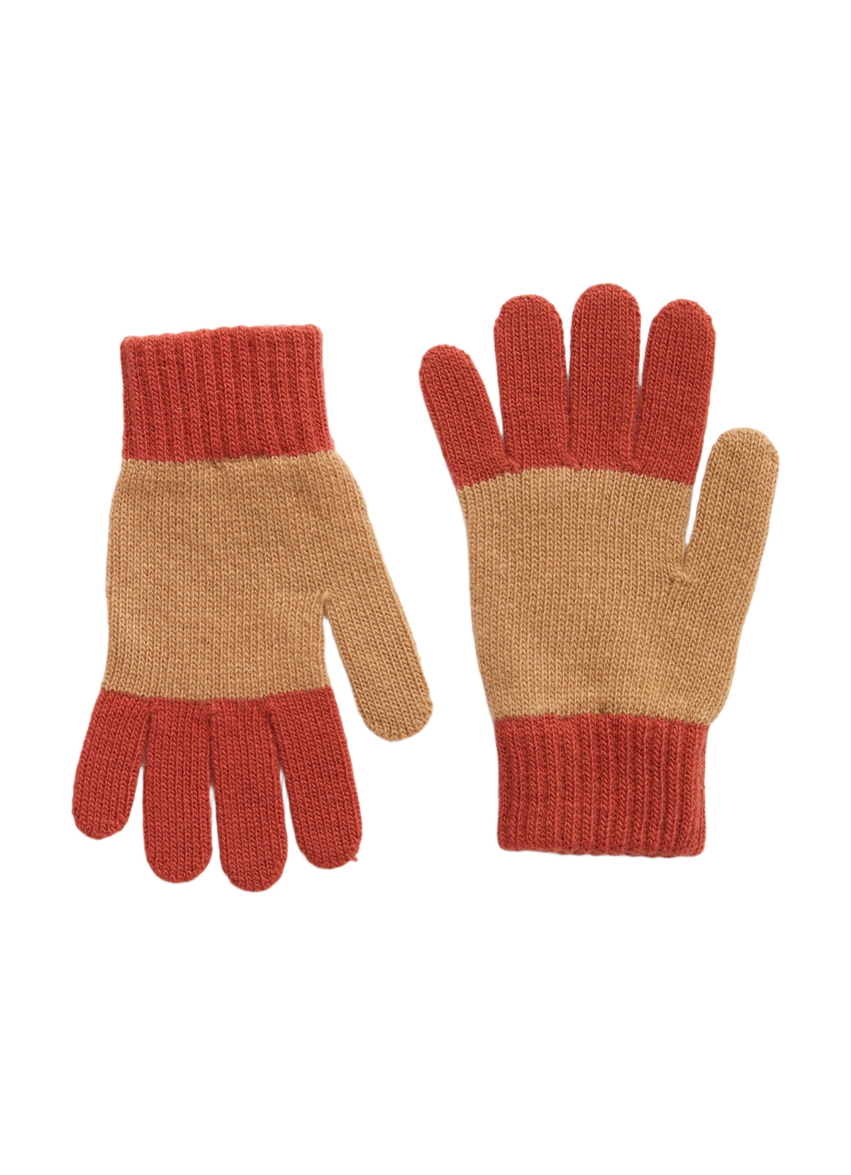 Striped Woollen Gloves