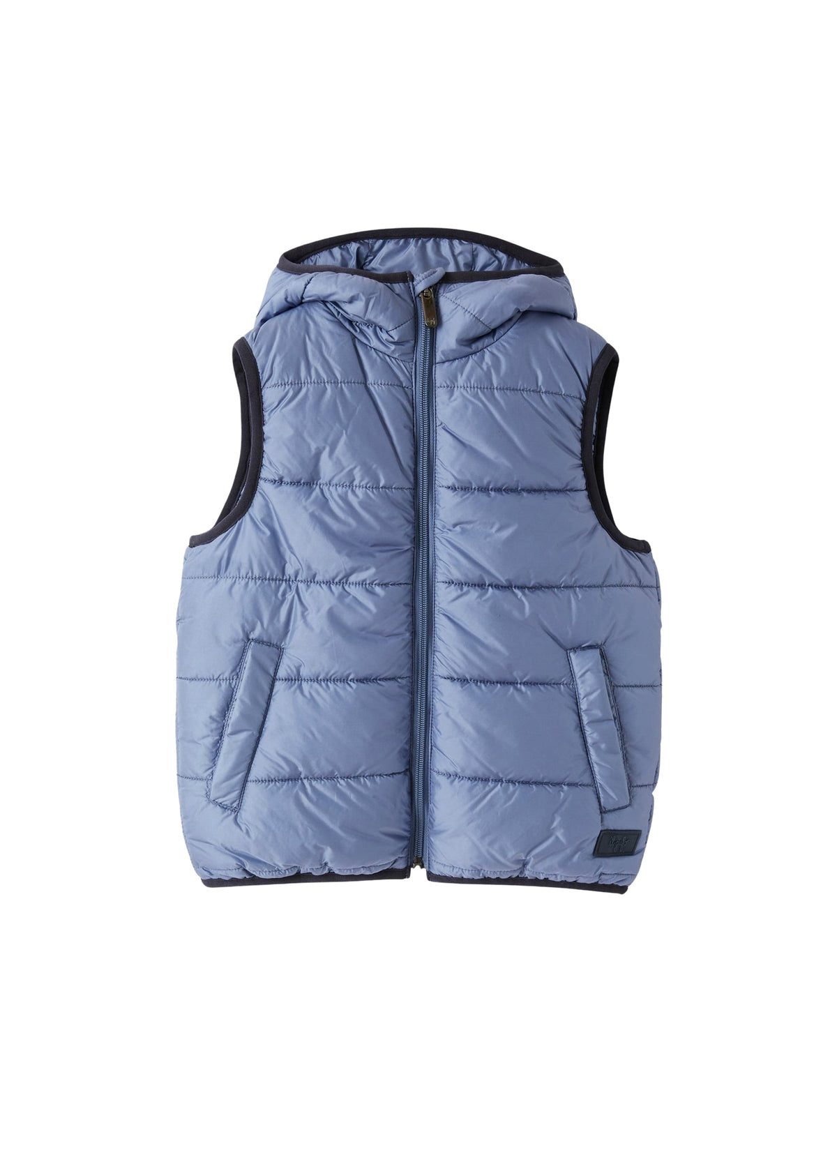 gt039n0068_4549 // DOUBLON FUSION /// DOUBLON DEVIENT OK PICS / gilet in eco piuma mirtillo