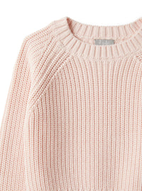 Maglia a costa inglese in cotone organico