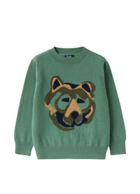 ma427em220_5359 // DOUBLON PAS FUSION /// DOUBLON DEVIENT OK PICS / maglia in merino con intarsio orso