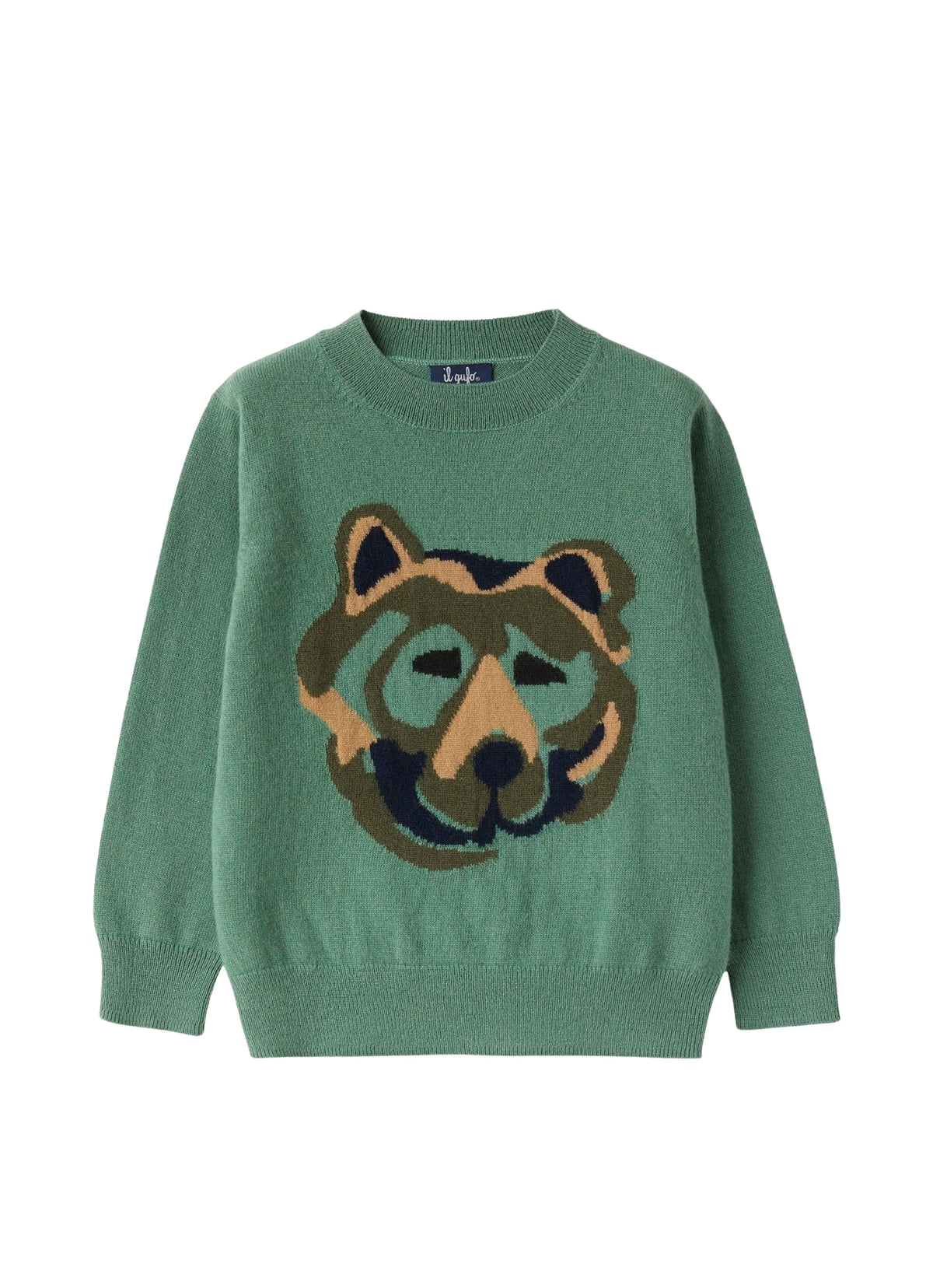 ma427em220_5359 // DOUBLON PAS FUSION /// DOUBLON DEVIENT OK PICS / maglia in merino con intarsio orso