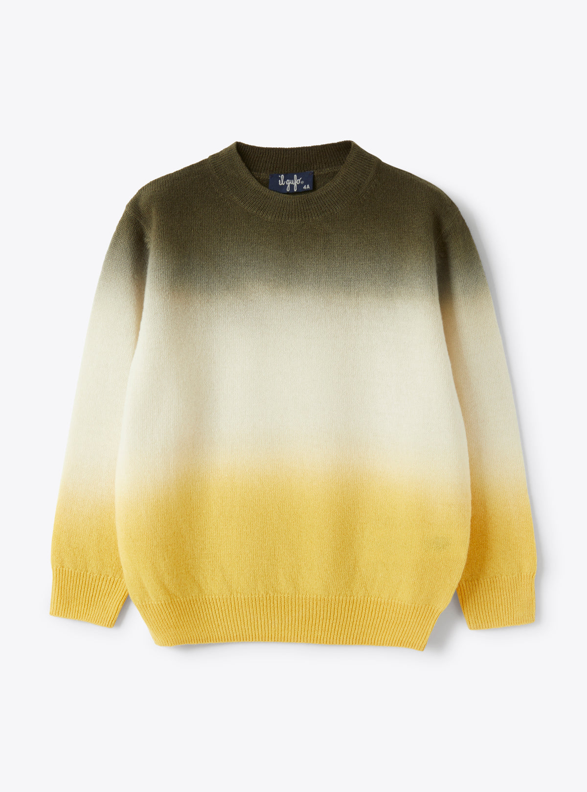 Merino Sweater With Gradient Effect