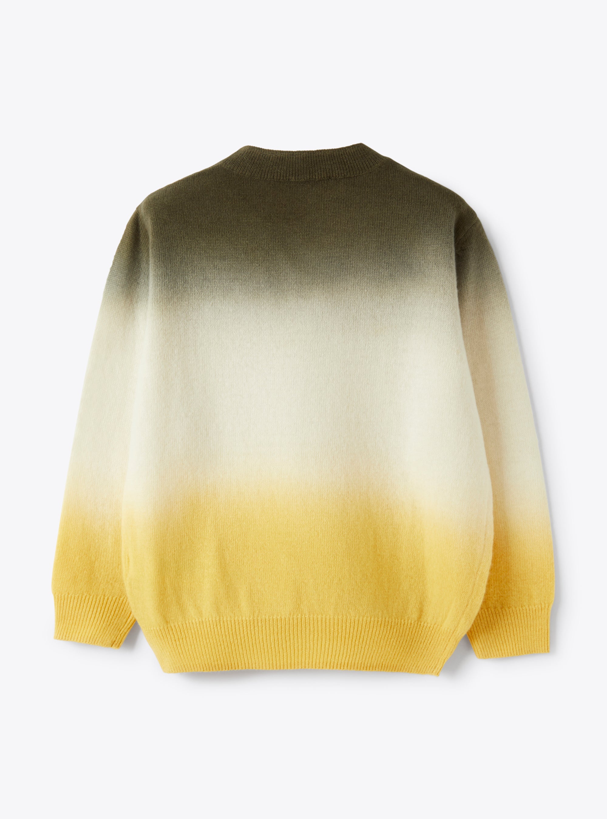 Merino Sweater With Gradient Effect