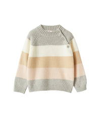 DOUBLON DEVIENT OK PICS / maglione  a righe multicolor