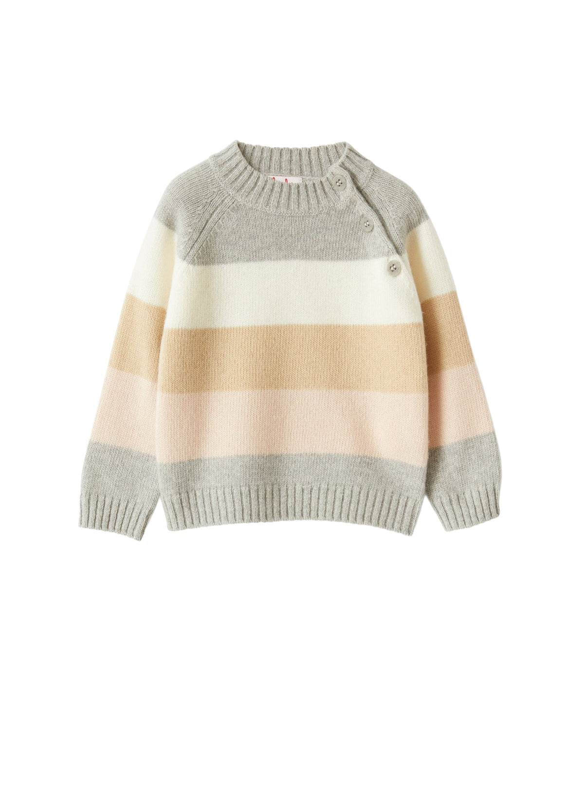 DOUBLON DEVIENT OK PICS / maglione  a righe multicolor