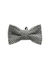 Herringbone Bow Tie With Band