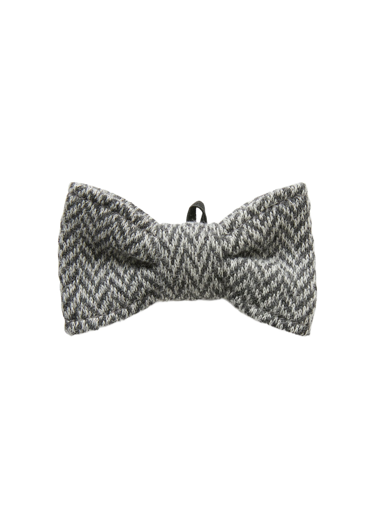 Herringbone Bow Tie With Band