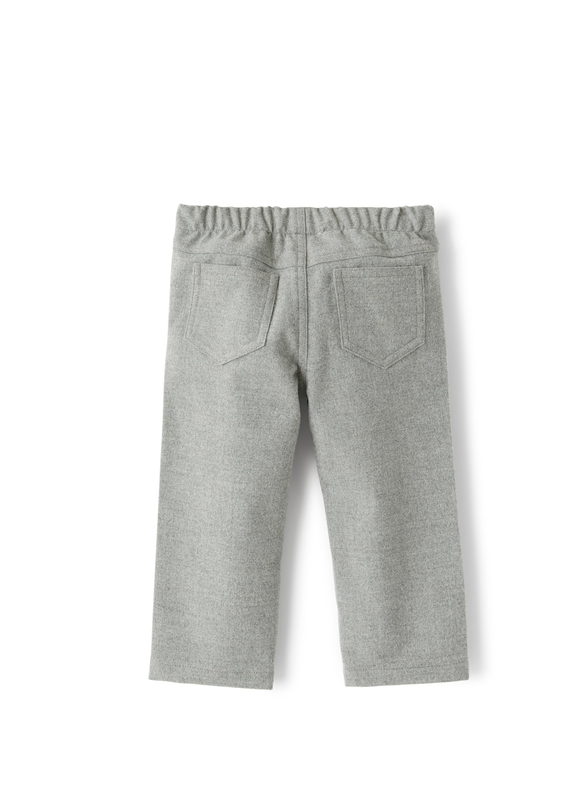 pantalone da neonato in Technowool grigio