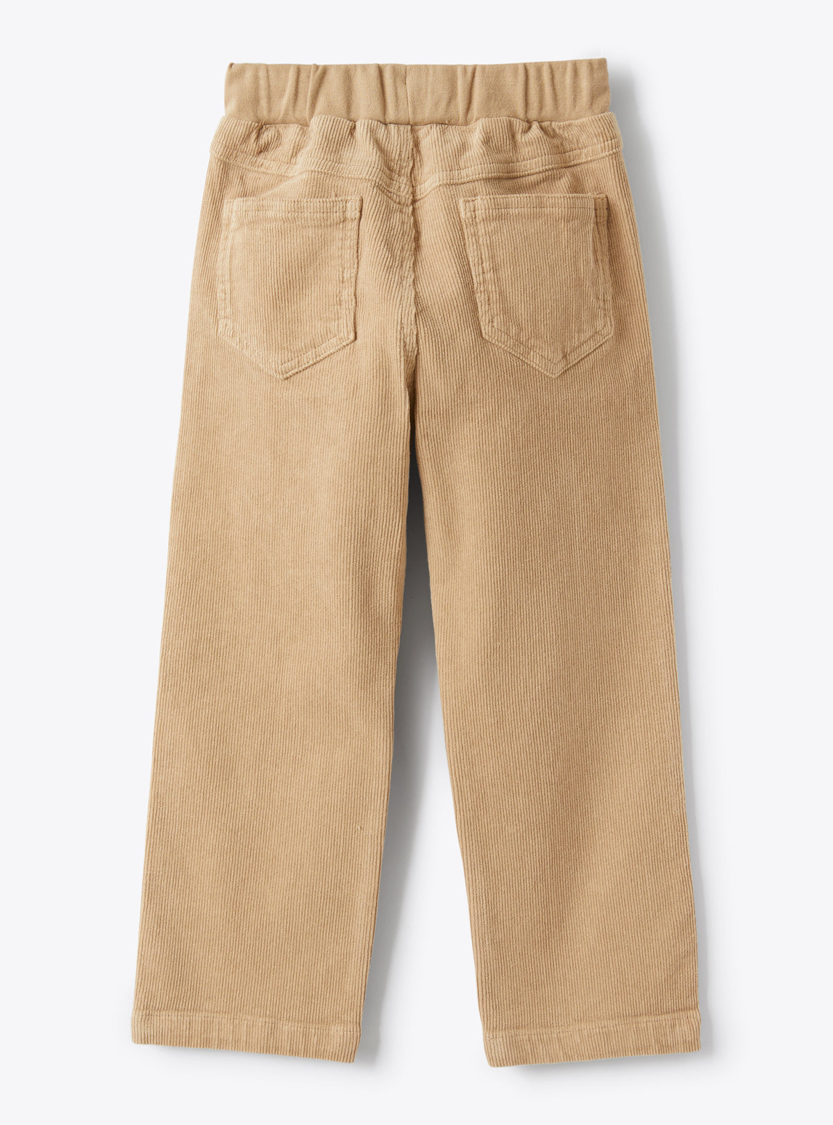 Pantaloni In Velluto Legno A Costine