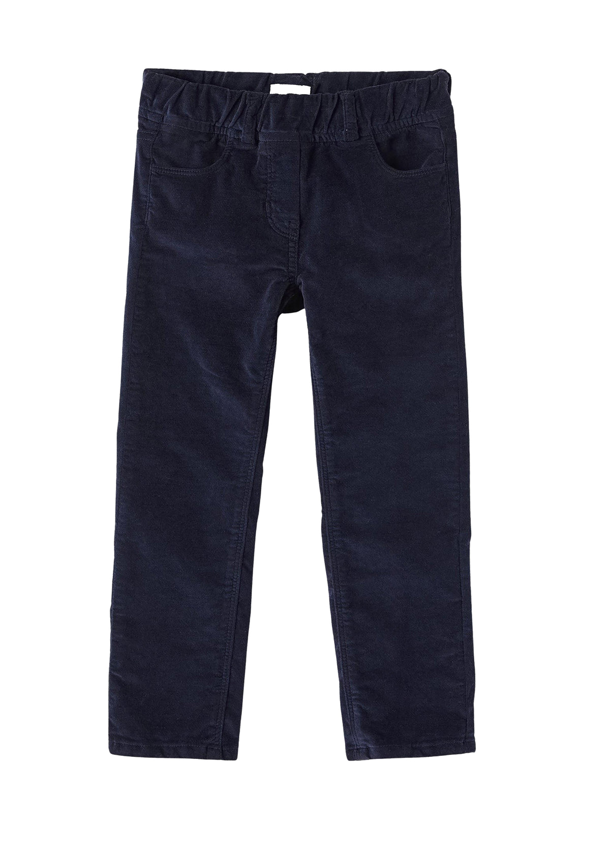 pl105v6006_497 // DOUBLON PAS FUSION /// Pantalone Skinny In Velluto Blu