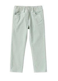pantaloni skinny in velluto  verde acqua