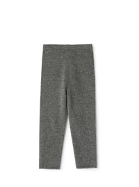 Leggings grigio in lana merino