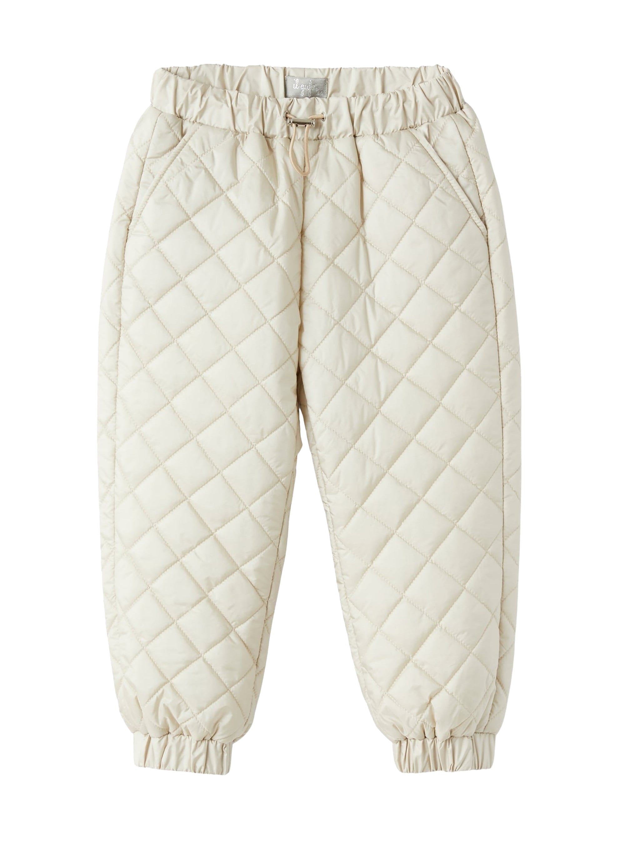 Pantaloni in nylon trapuntato