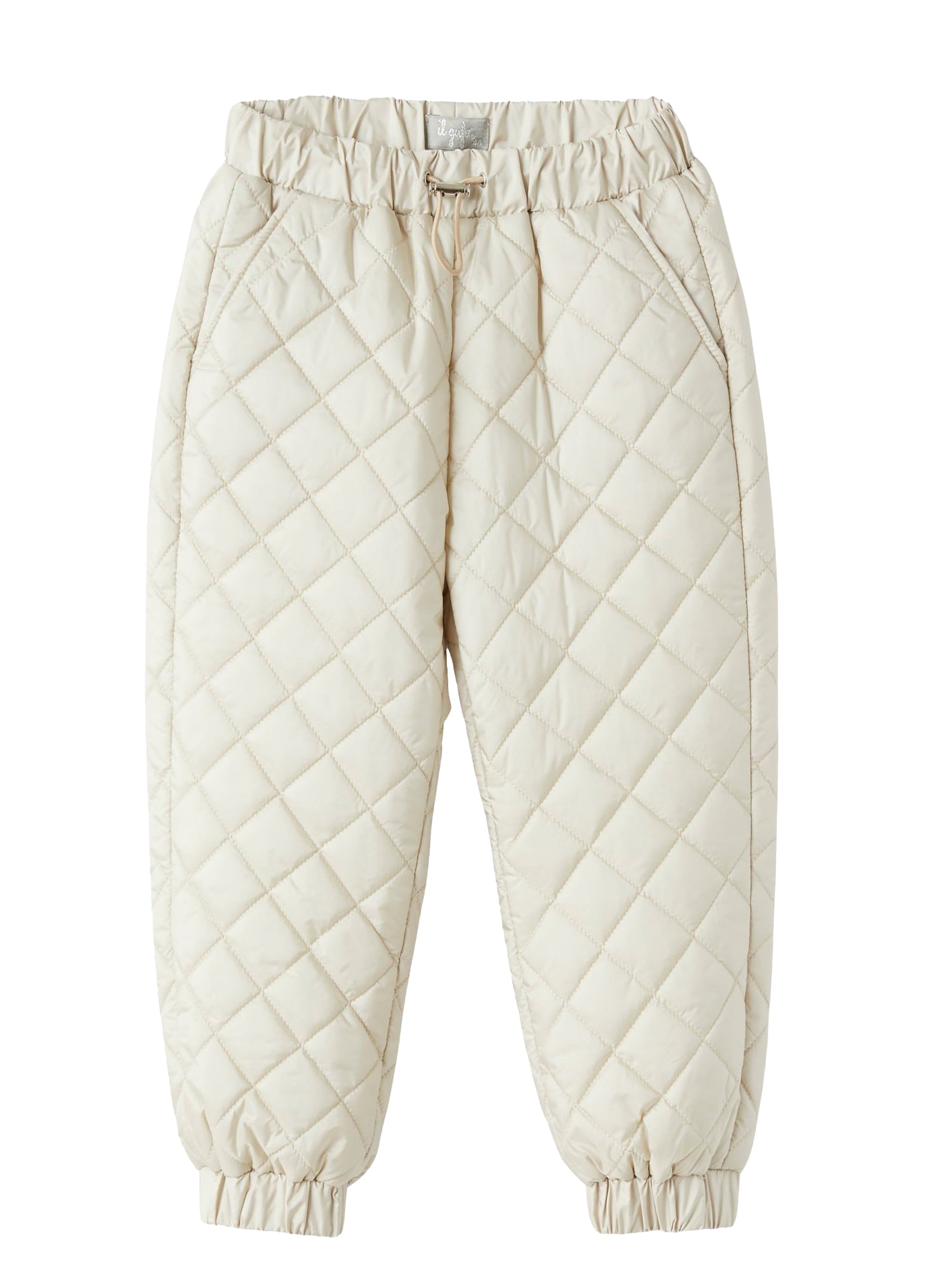 Pantaloni in nylon trapuntato
