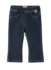 Dark Blue Fleece Jeans