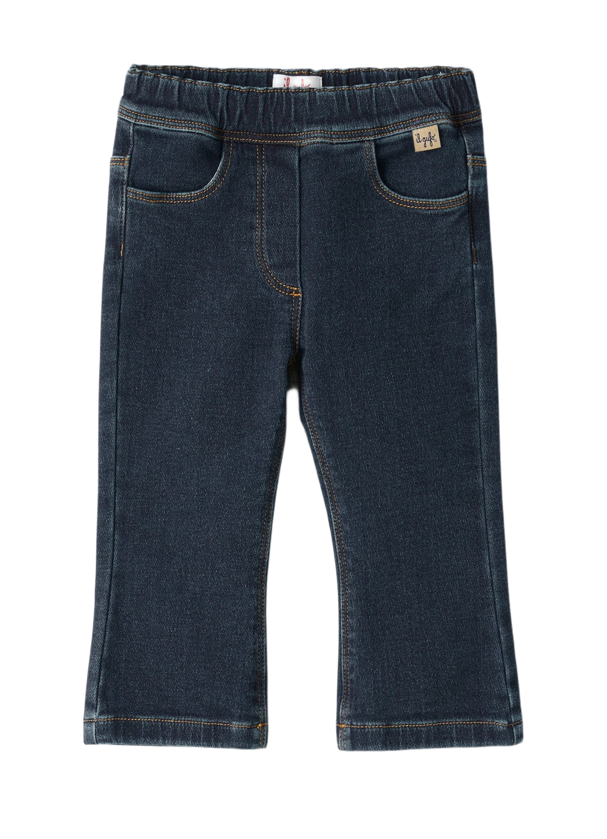 Dark Blue Fleece Jeans