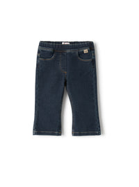 Dark blue fleece jeans