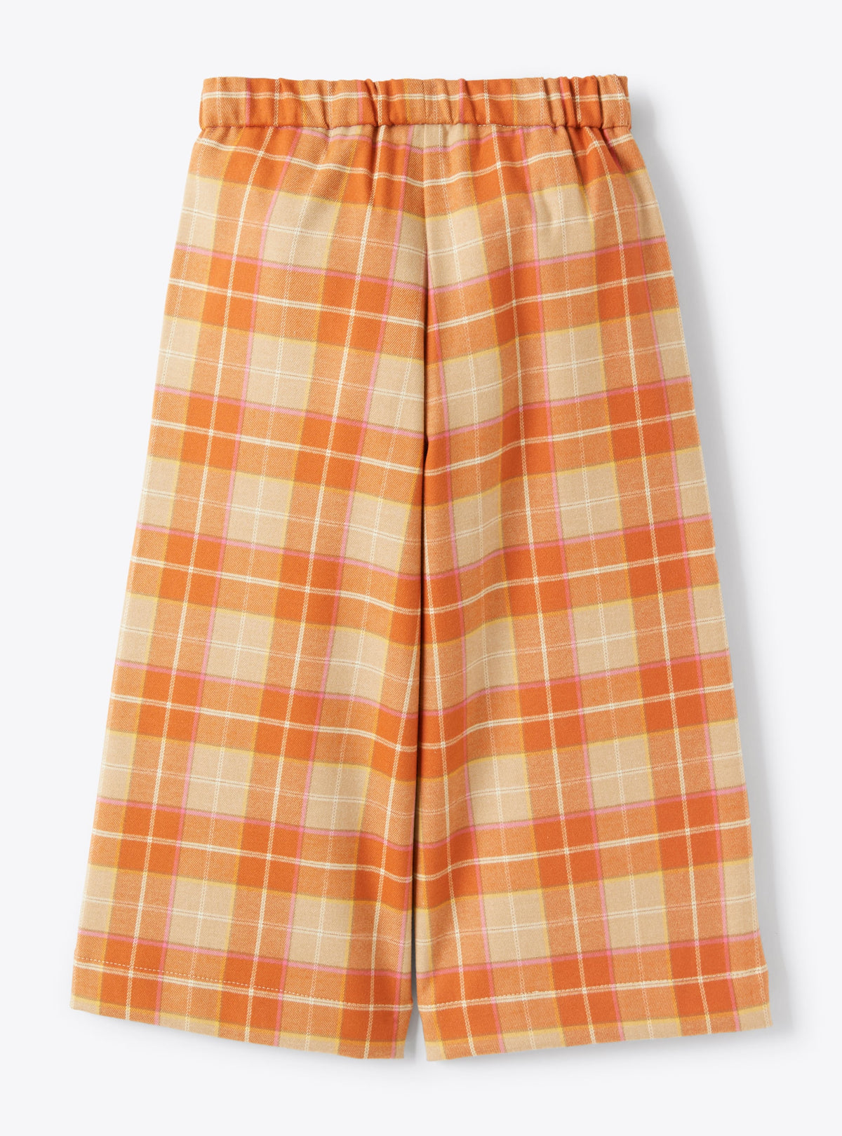Culotte Trousers In Checked Technowool