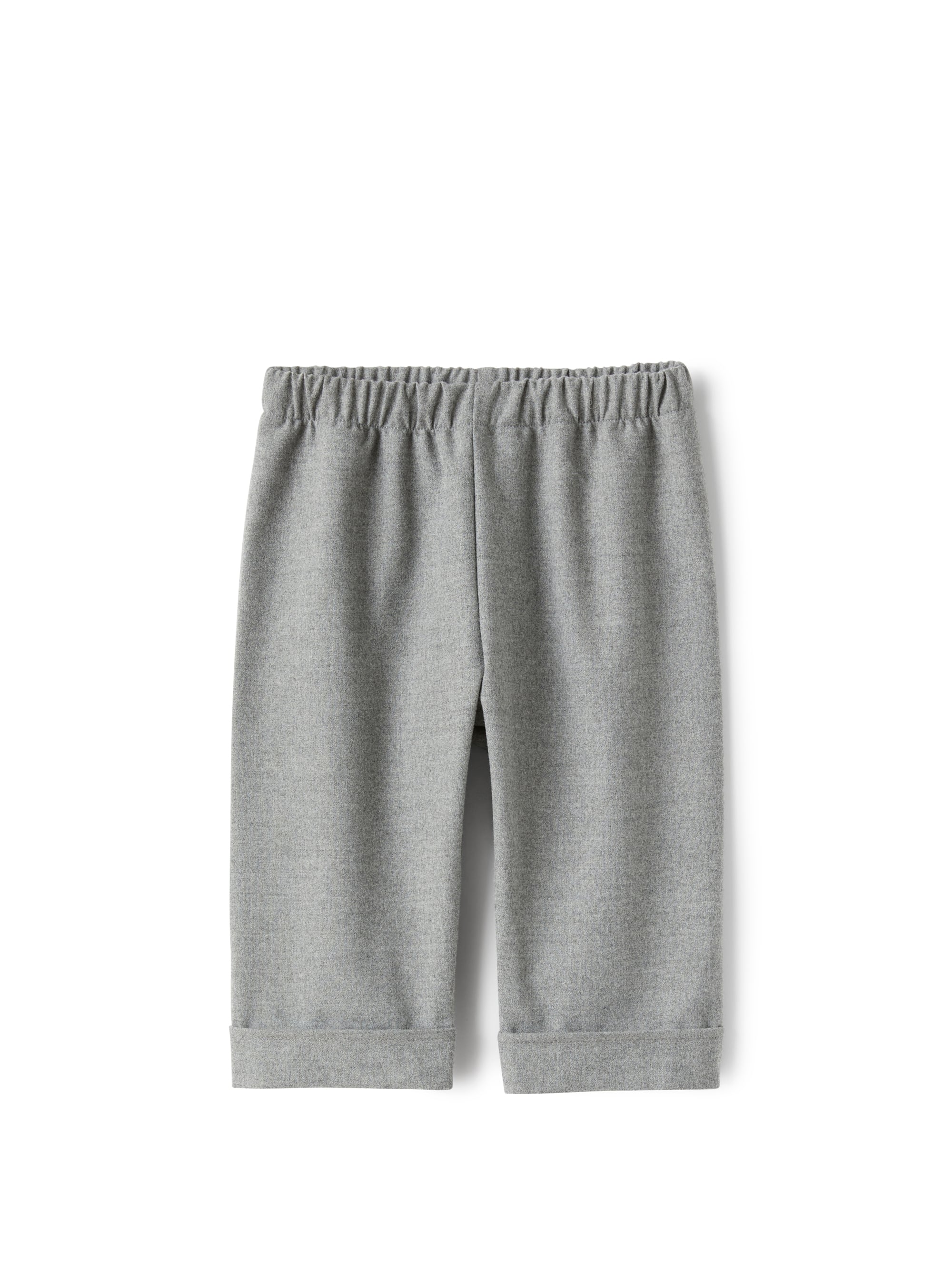 Trousers in grey technowool