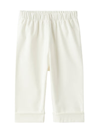 Trousers In White Technowool