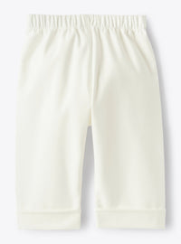 Trousers In White Technowool