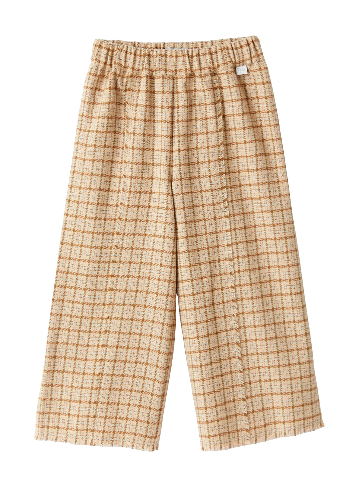 pl417c3146_030 // DOUBLON PAS FUSION /// DOUBLON DEVIENT OK PICS / pantaloni culotte in cotone a quadretti