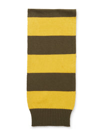 Striped merino scarf