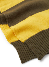 sciarpa in merino a righe