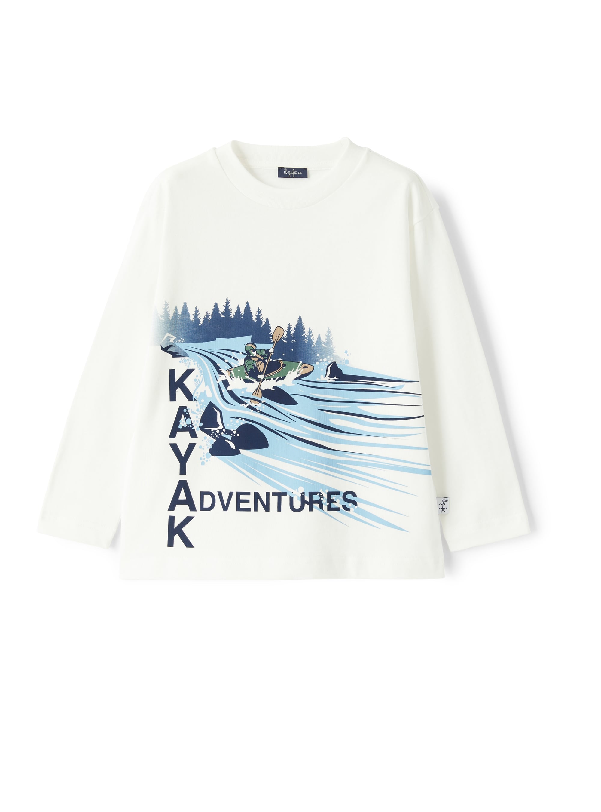 T-shirt with Kayak Adventures print