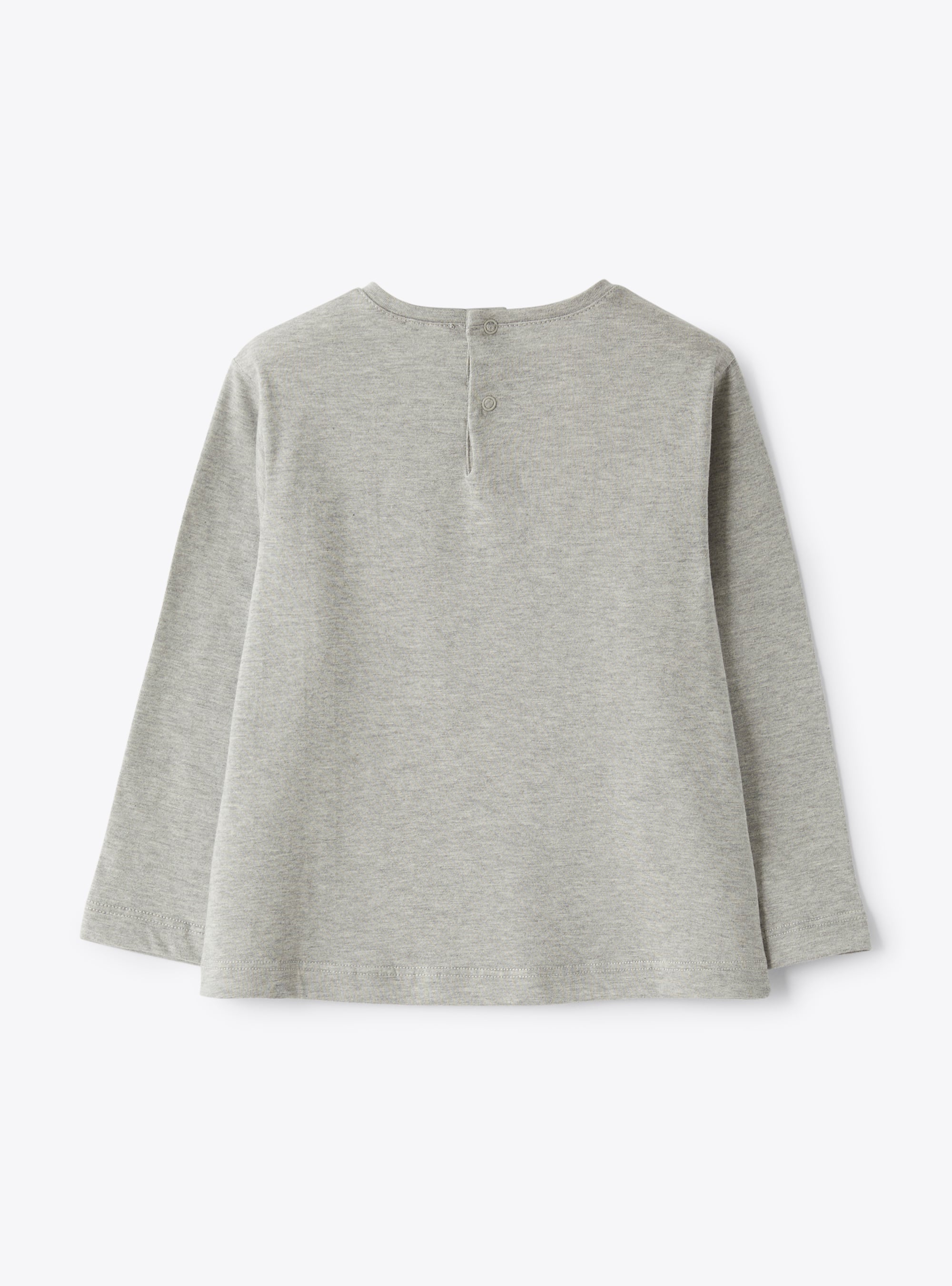 Grey T-Shirt With Cowgirl Print