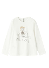 ta332mf002_1050 // DOUBLON PAS FUSION /// DOUBLON DEVIENT OK PICS / t-shirt cowgirl bianca