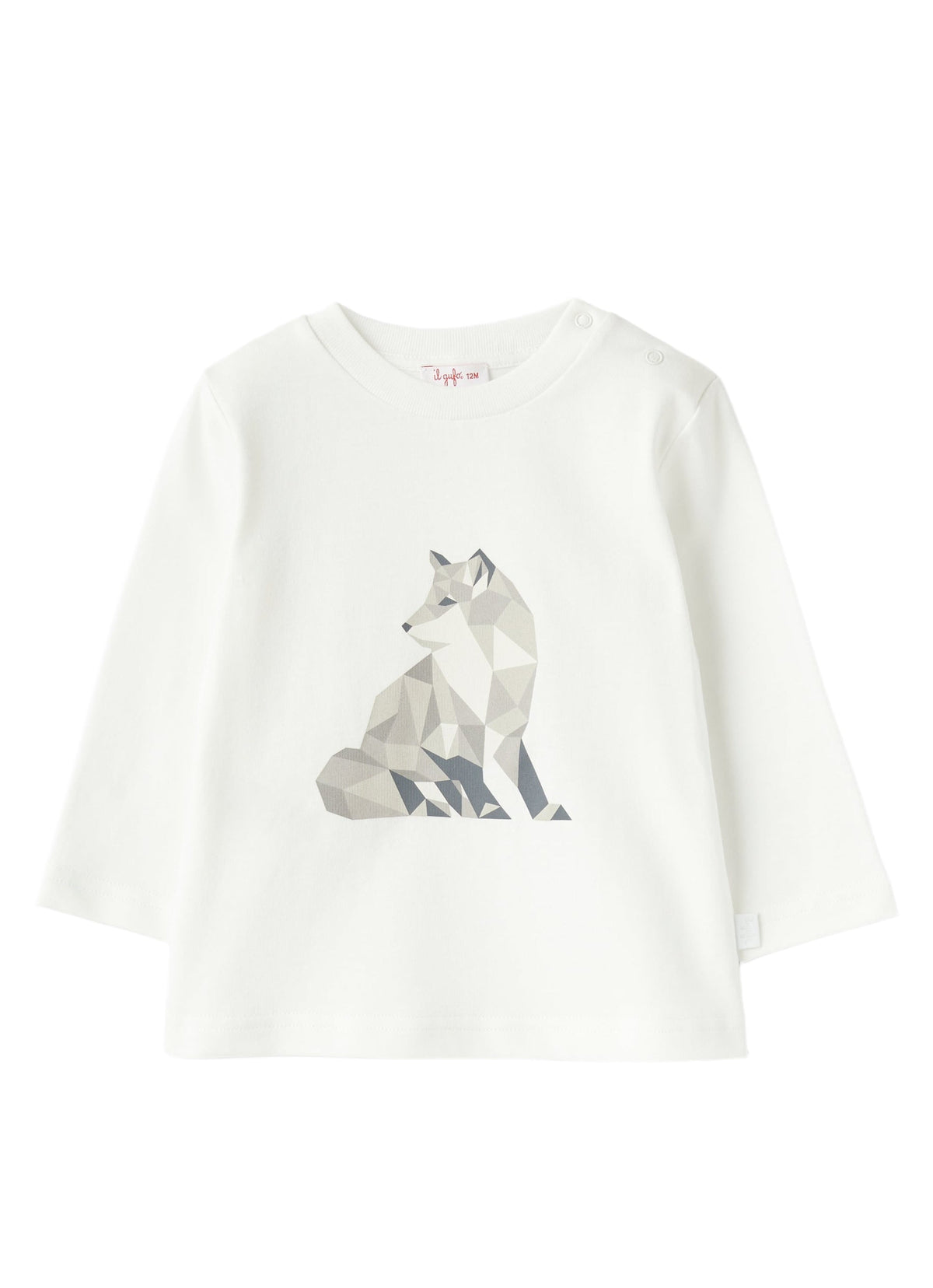 DOUBLON DEVIENT OK PICS / t-shirt neonato con stampa lupo