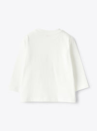DOUBLON DEVIENT OK PICS / t-shirt neonato con stampa lupo