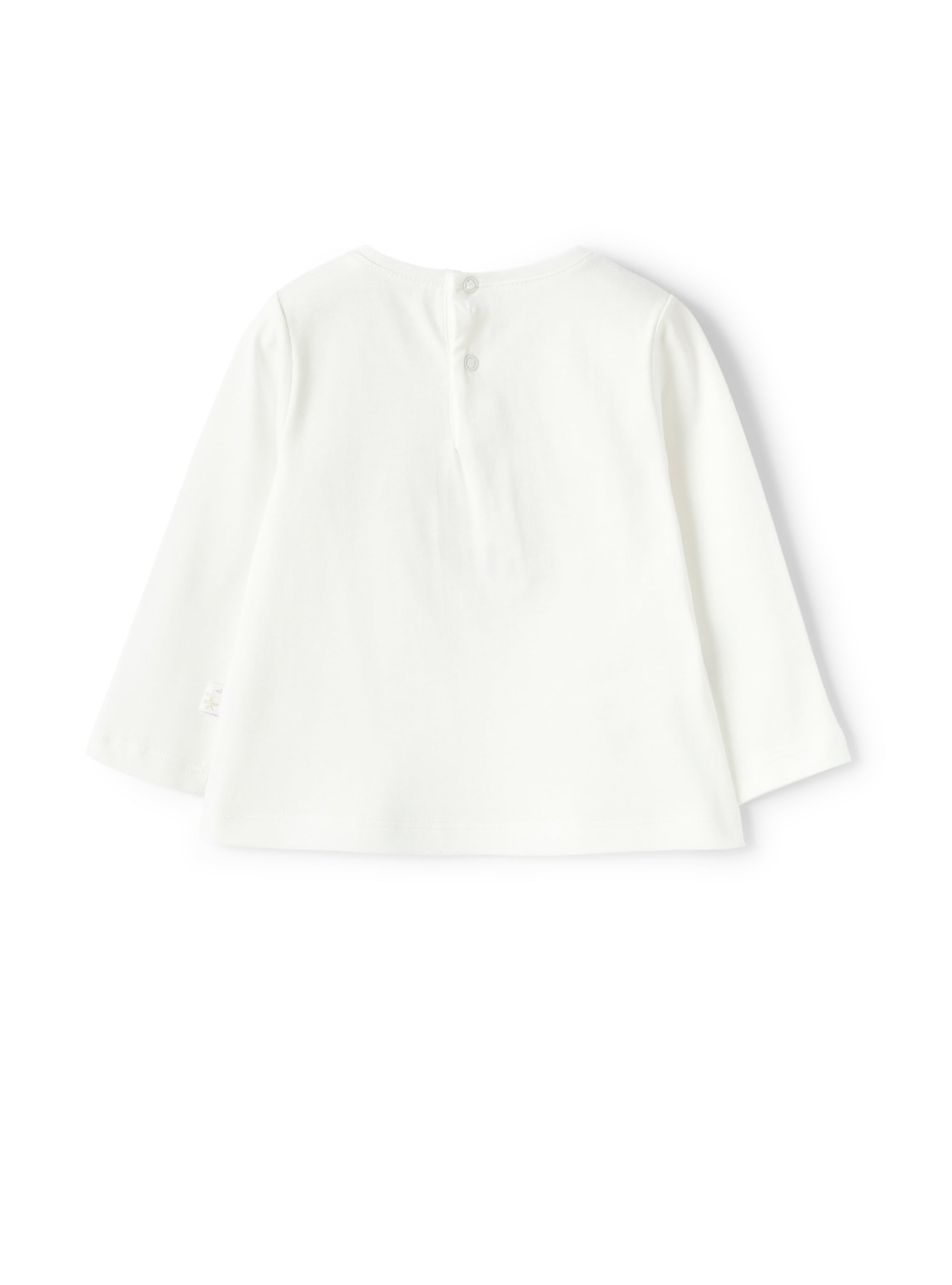 t-shirt neonato con barboncino in teddy