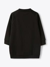 Dress In Hi-Tech Black Fleece